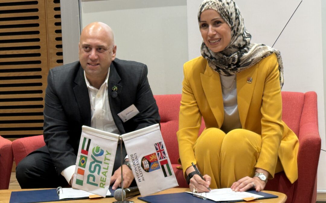 PsycReality signs MoU with University of Birmingham