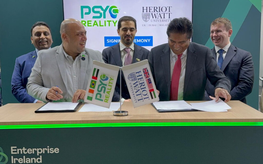PsycReality signs MoU with Heriot Watt University